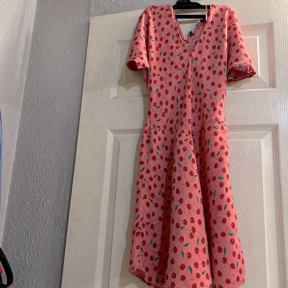 Zara Size M cherry Dress